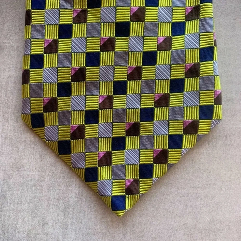 Drakes for Domenico Spano Handmade Silk Tie